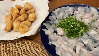 ショウサイフグの刺身:釣り人だけが味わえる春〜秋の船釣りご褒美!