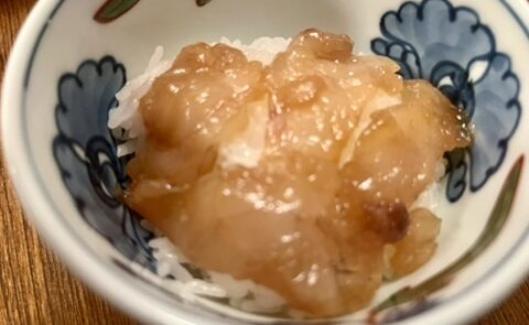 ショウサイフグの漬け：釣り人直伝。庶民のフグのぜいたくレシピ